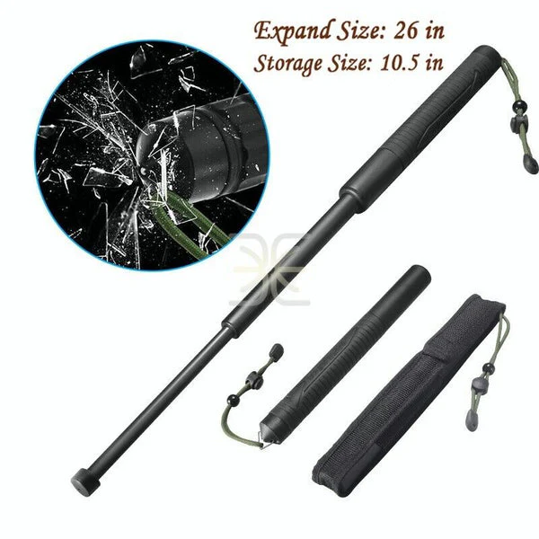 PREMIUM METAL SELF DEFENCE STICK (Heavy Metal and Extendable) - Image 9