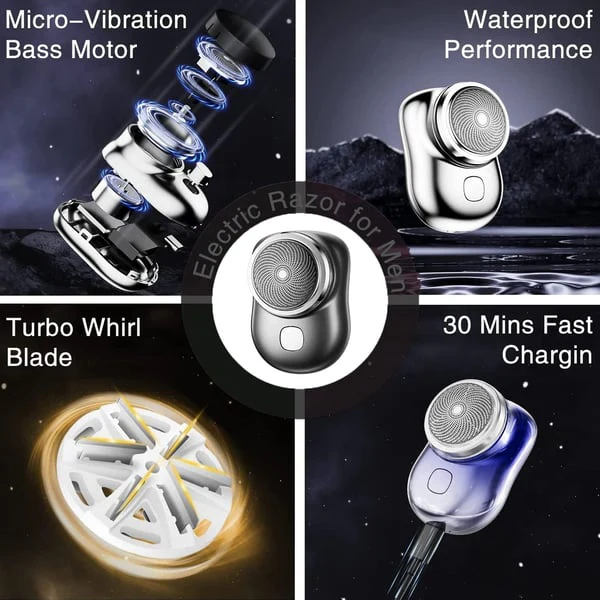 Rechargeable Mini Portable Electric Shaver - Image 7