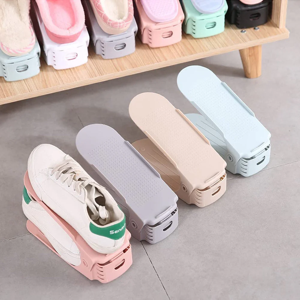Shoe Organizer - The Adjustable Shoe Rack Space Saver - Image 4