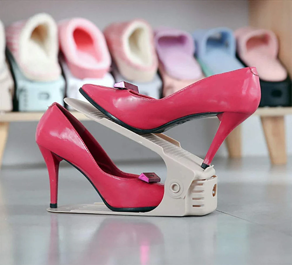 Shoe Organizer - The Adjustable Shoe Rack Space Saver - Image 5