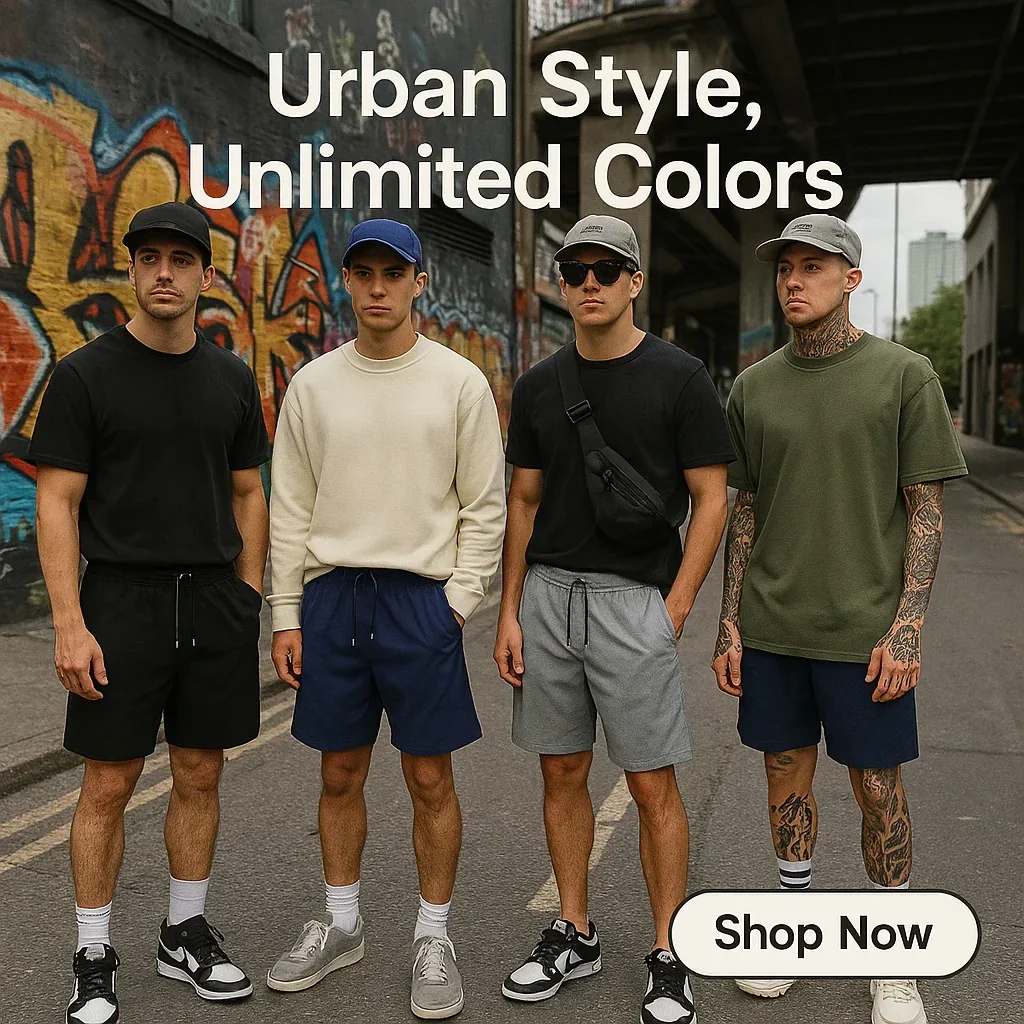 Men's Stretch Shorts (Pack of 3) | Soft & Breathable Summer Wear - Image 5