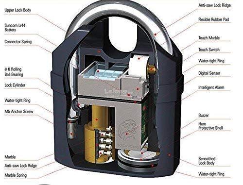 Motion Sensor Anti-Theft Padlock |š„Flat 50% Savingsš„ - Image 4