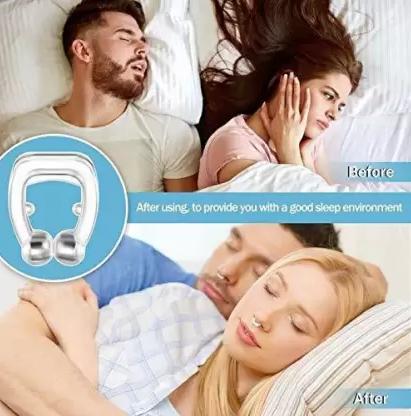 Portable Anti Snoring Device for Men and Women - High-Quality | Medical Grade Soft Silicone Nose Clip - Image 6