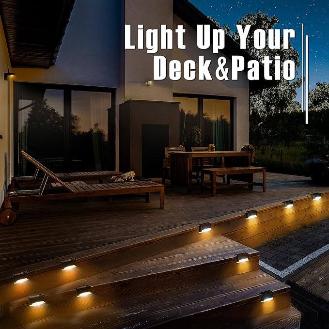 Solar Deck Lights For Outdoors - Image 3