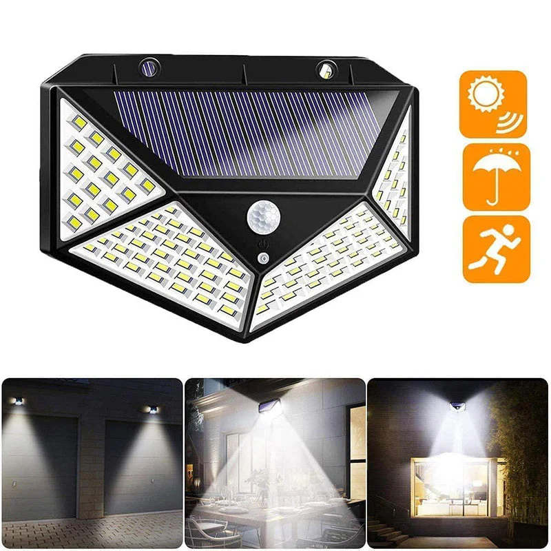 SOLAR MOTION SENSOR LIGHT FOR HOME AND GARDEN,OUTDOORS,BRIGHT SOLAR WIRELESS SECURITY MOTION SENSOR - Image 5