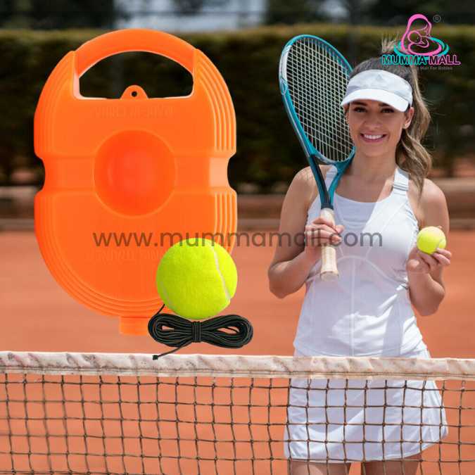 💥Tennis & cricket Trainer Rebound Ball || Perfect For Self-Study Practice💯Useful Beginner🔥 - Image 3