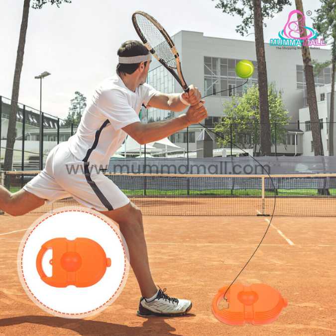 💥Tennis & cricket Trainer Rebound Ball || Perfect For Self-Study Practice💯Useful Beginner🔥 - Image 7