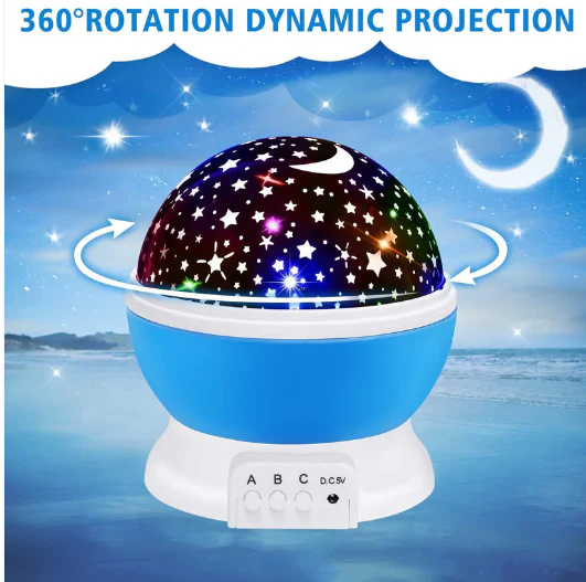 Star Master Dream Color Changing Rotating Projection Lamp - Image 11