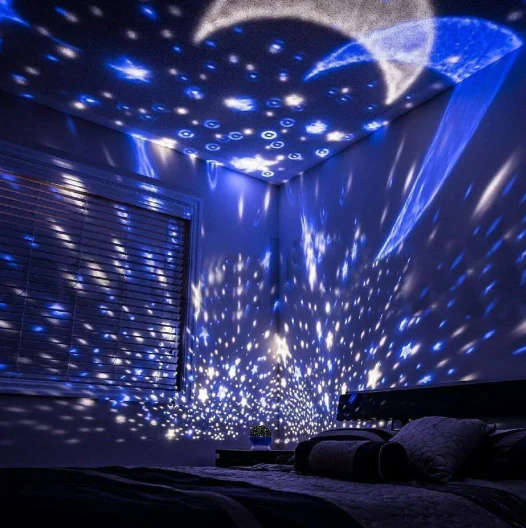 Star Master Dream Color Changing Rotating Projection Lamp - Image 12