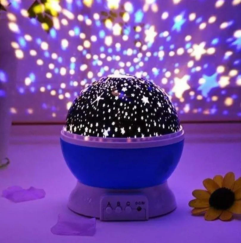 Star Master Dream Color Changing Rotating Projection Lamp - Image 2