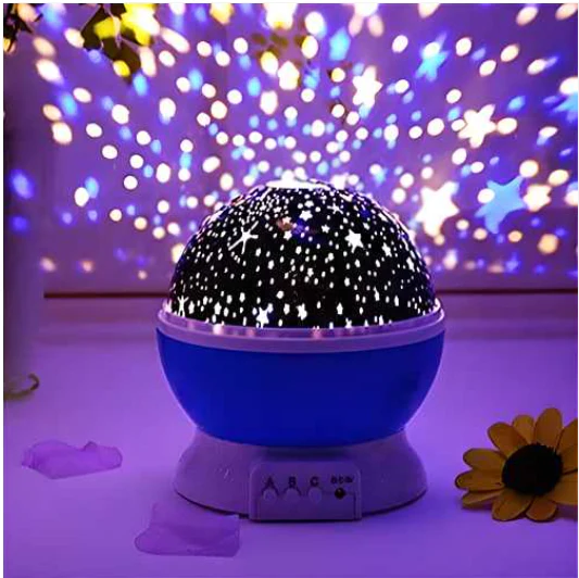 Star Master Dream Color Changing Rotating Projection Lamp - Image 8