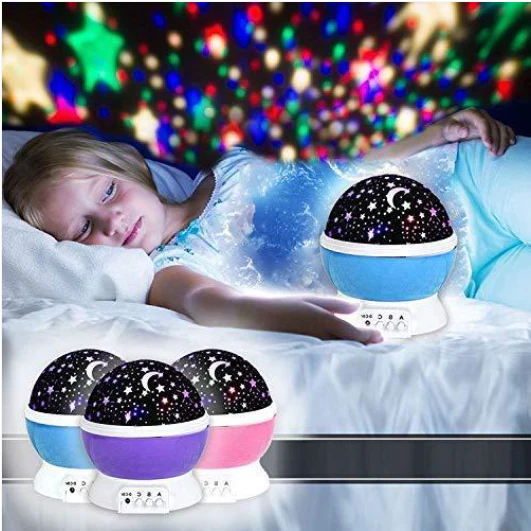 Star Master Dream Color Changing Rotating Projection Lamp - Image 9