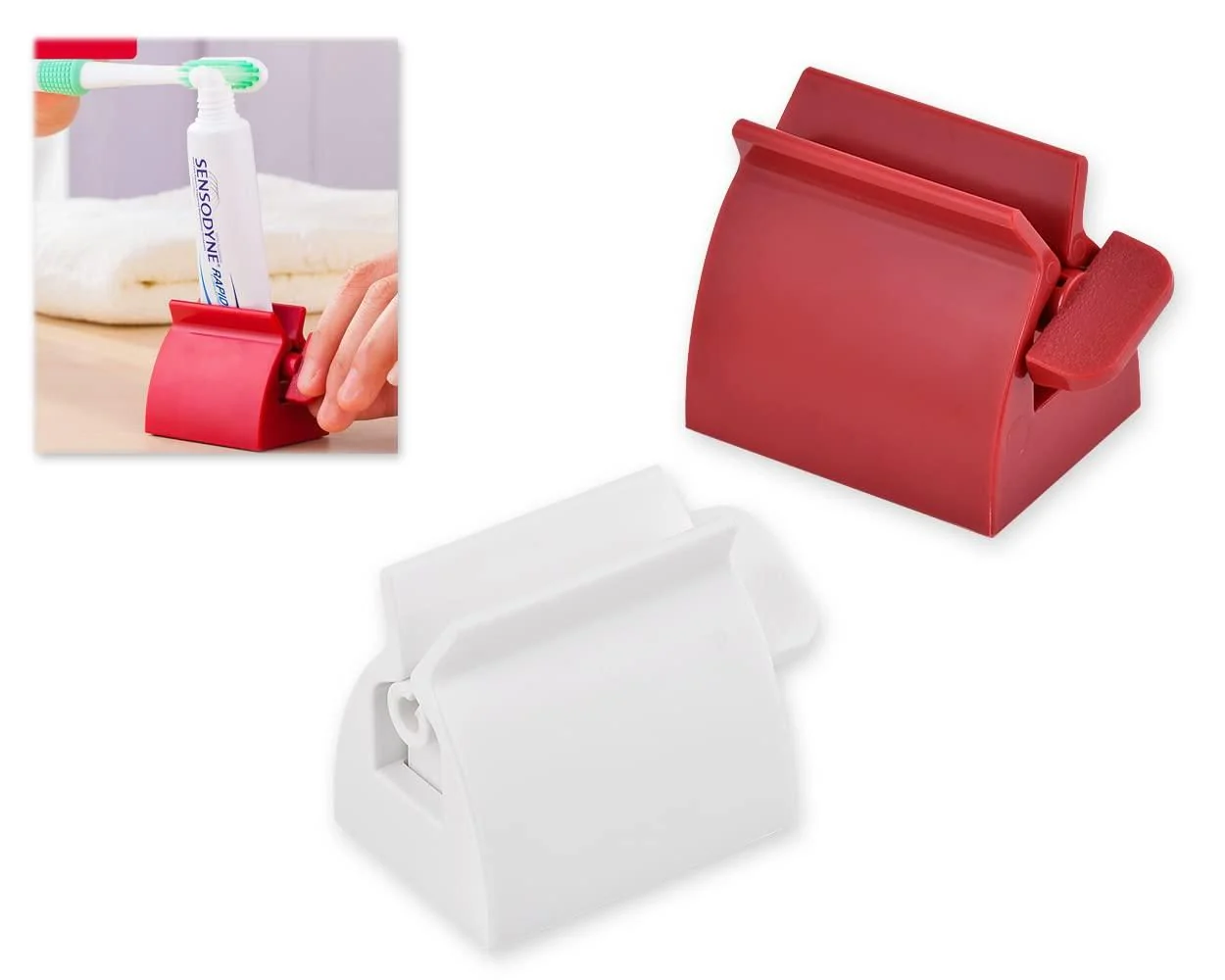 ROLLING TUBE TOOTHPASTE / CREAM SQUEEZER - BUY 1 GET 1 FREE - Image 2