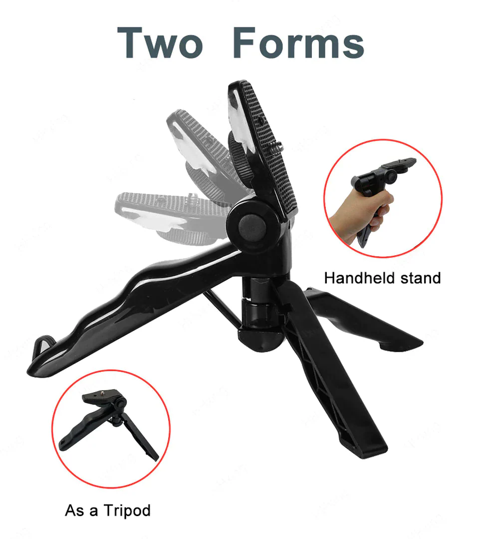 Professional video Microphone kit with Tripod Stand and LED Light - Image 10