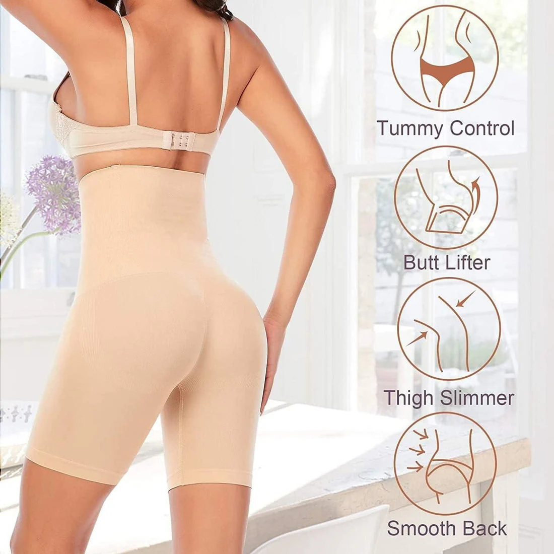 4-in-1 Quick Slim Tummy, Back, Thighs, Hips Body Shaper - Image 3