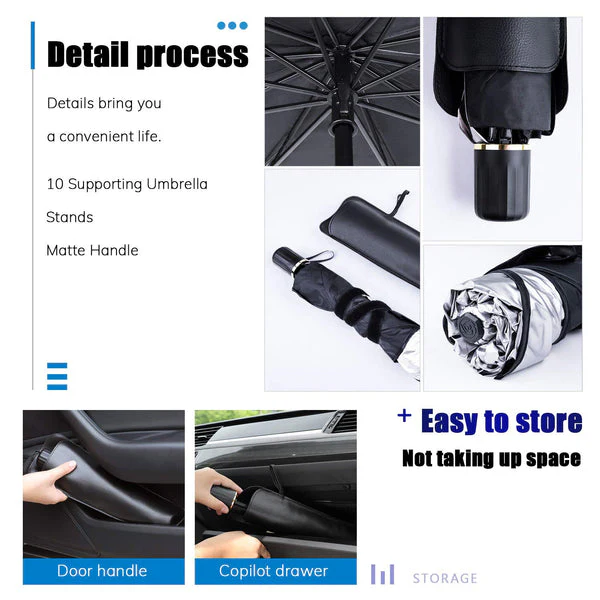 Car Sun Shade Windshield Cover Umbrella - Image 10