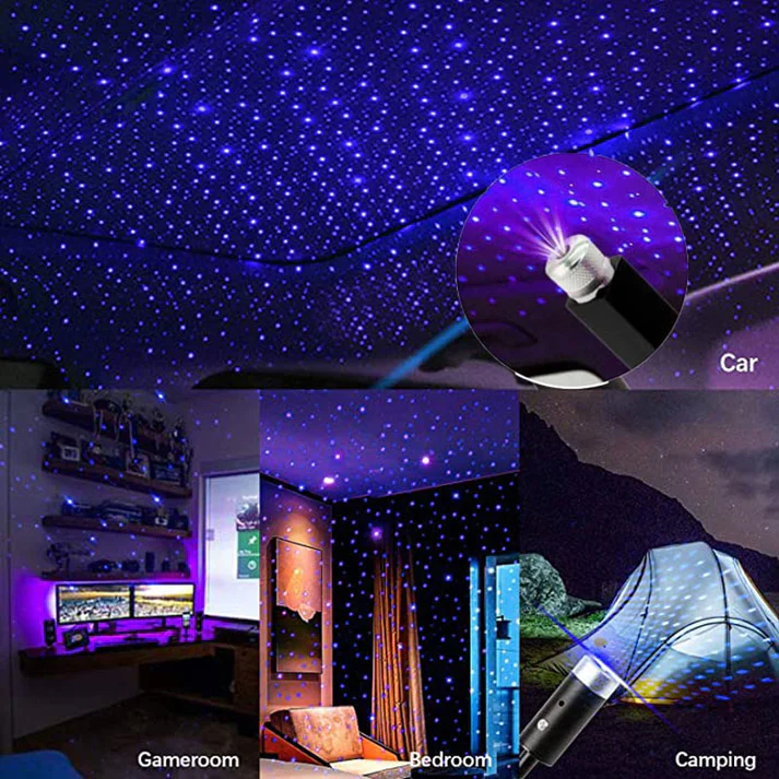 Space Life™ - USB Star Decoration Light Projector - Image 7