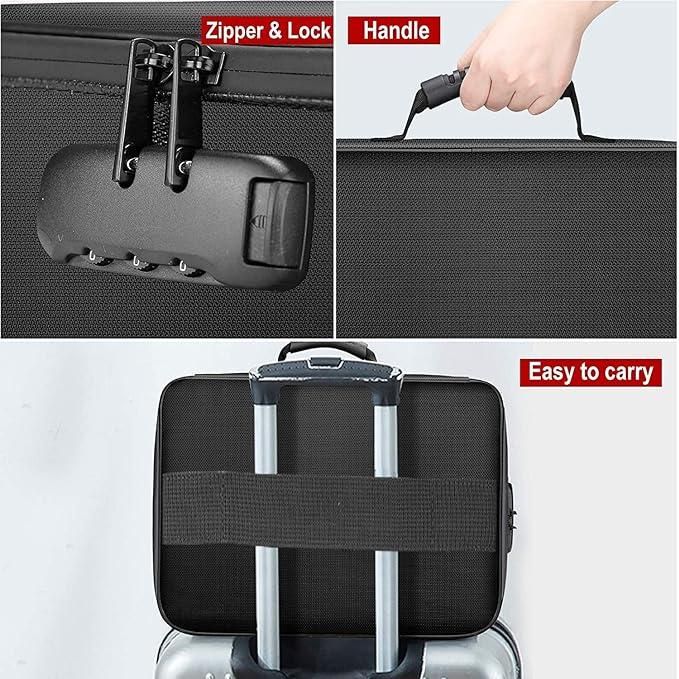Waterproof Portable Document Storage Bag Travel Organizer - Image 4