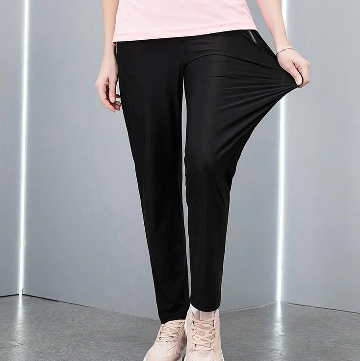 Women's Solid Lycra 4 Way Track Pant (Pack Of 2) - Image 4